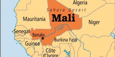 خريطة باماكو مالي